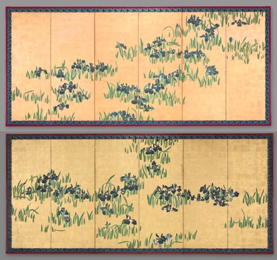 Schwertlilien von Watanabe Shiko