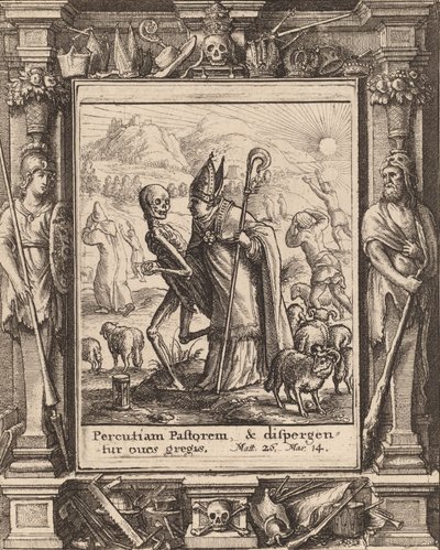 Bischof, 1651 von Wenceslaus Hollar