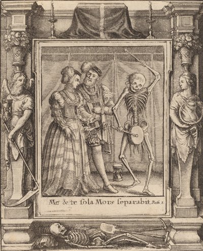 Brautpaar, 1651 von Wenceslaus Hollar