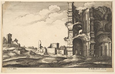 Klassische Ruinen von Wenceslaus Hollar