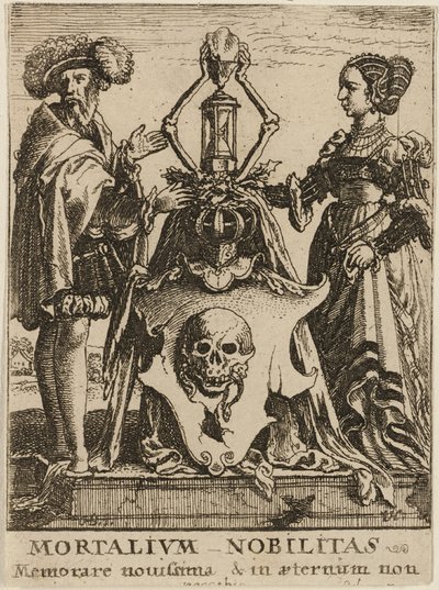 Wappen des Todes von Wenceslaus Hollar