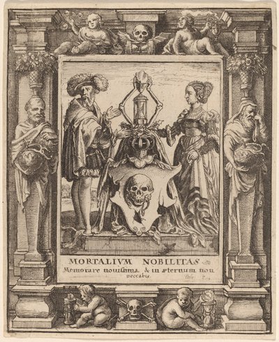 Wappen des Todes, 1651 von Wenceslaus Hollar