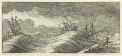 Galeere von Wenceslaus Hollar