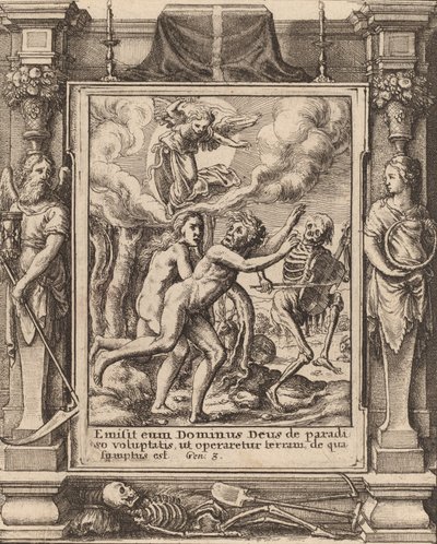 Das verlorene Paradies, 1651 von Wenceslaus Hollar