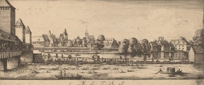 Sommer: Der Badeplatz, ca. 1628-1629 von Wenceslaus Hollar