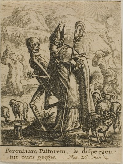 Der Bischof und der Tod von Wenceslaus Hollar