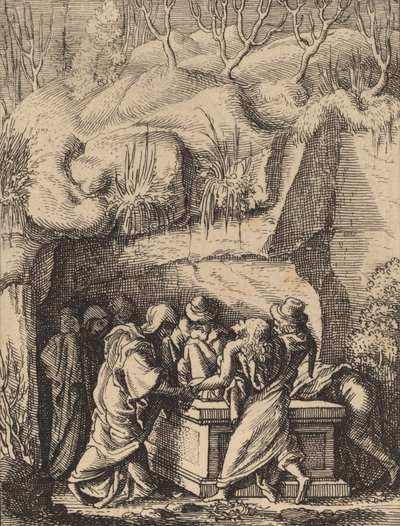 Die Grablegung von Wenceslaus Hollar