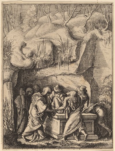 Die Grablegung von Wenceslaus Hollar