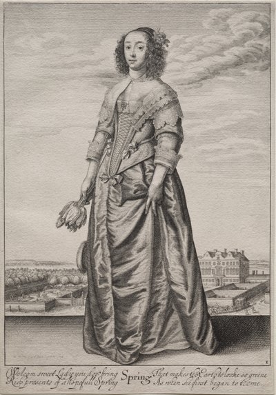 Die Jahreszeiten von Wenceslaus Hollar