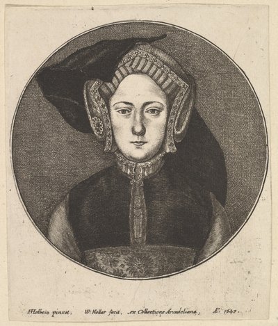 Unbekannte Frau von Wenceslaus Hollar