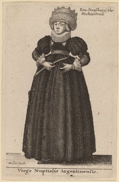 Virgo Nuptialis Argentinensis von Wenceslaus Hollar