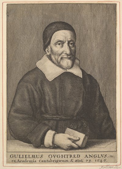 William Oughtred, 1644 von Wenceslaus Hollar