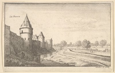 Zu Düren, 1664 von Wenceslaus Hollar