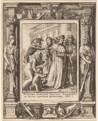Herzog von Wenceslaus Hollar after Hans Holbein the Younger after Abraham van Diepenbeeck