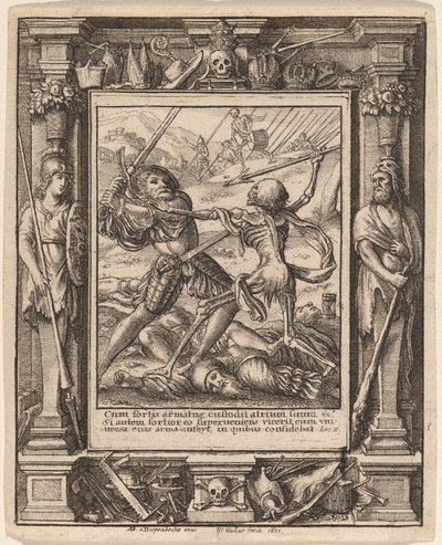 Ritter von Wenceslaus Hollar after Hans Holbein the Younger after Abraham van Diepenbeeck