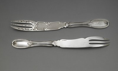 Melonengabeln von Whiting Manufacturing Company (attr. to)