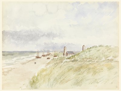 Die Küste bei Katwijk, Holland von Whitney Warren Jr.