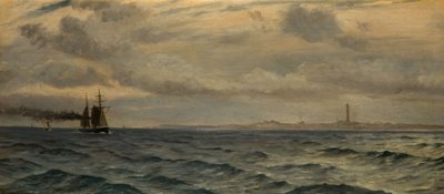 Vor dem Skagerrak, 1884 von Whitworth Wallis