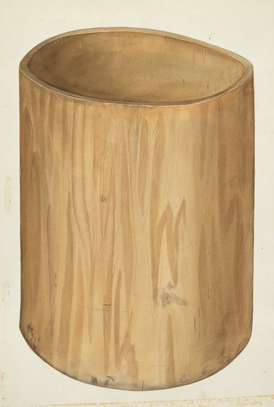 Mehlfass, 1935-1942 von Wilbur M Rice