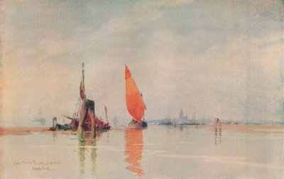 Früher Morgen. Venezianische Lagunen, um 1917 von Wilfrid Williams Ball