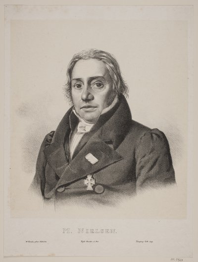 Rektor Michael Nielsen von Wilhelm Bendz
