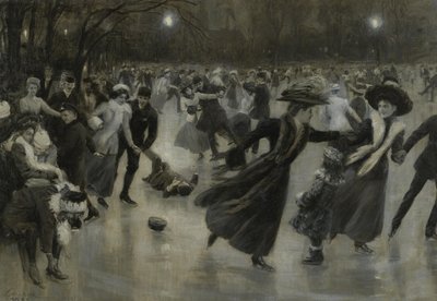 Party auf dem Eis, 1909 von Wilhelm Gause