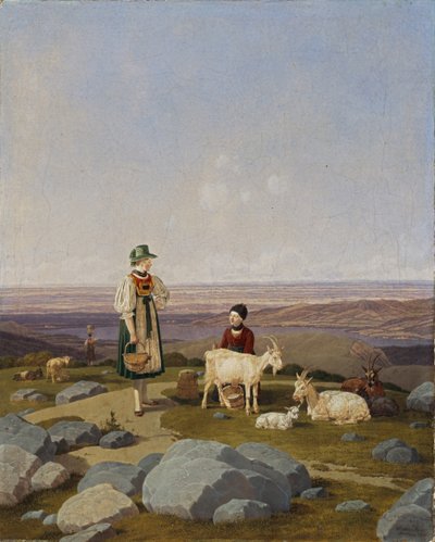 Auf der Gaisalm von Wilhelm Kobell Ritter von