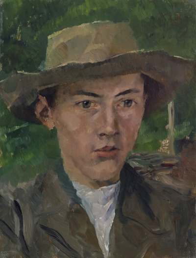 Knabenkopf von Wilhelm Maria Hubertus Leibl