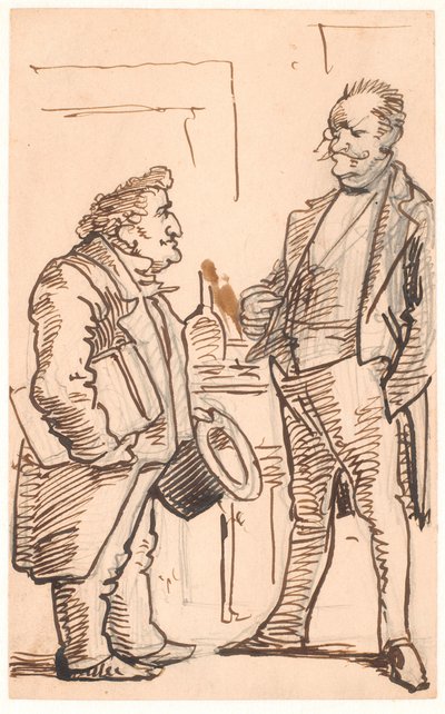Krog und Simon Levi von Wilhelm Marstrand