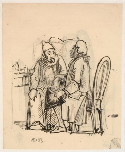 Der Arztbesuch von Wilhelm Marstrand