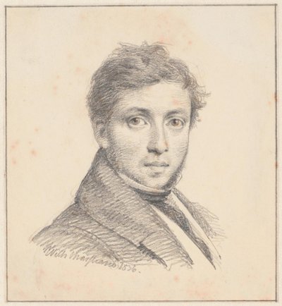 Porträt von C. Købke von Wilhelm Marstrand