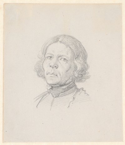 Porträtkopf, schwedischer Bauer von Wilhelm Marstrand