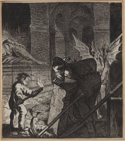 Der schatzsuchende Narr von Wilhelm Stettler