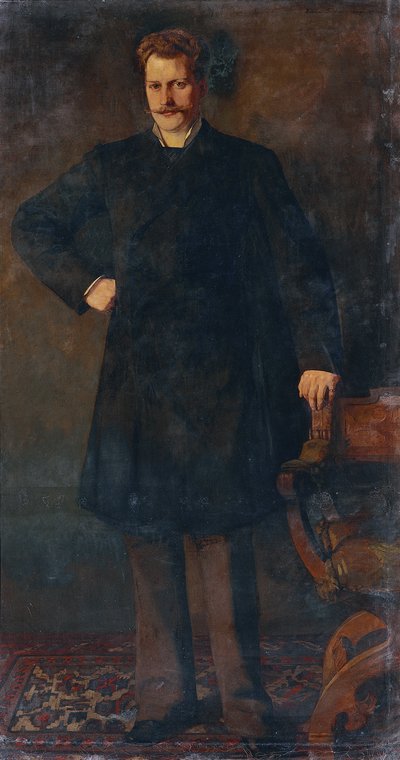 Der Kammersänger Theodor Reichmann von Wilhelm Trübner