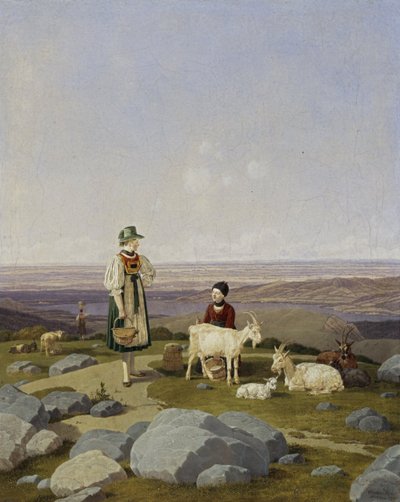 Auf der Gaisalm von Wilhelm von Kobell