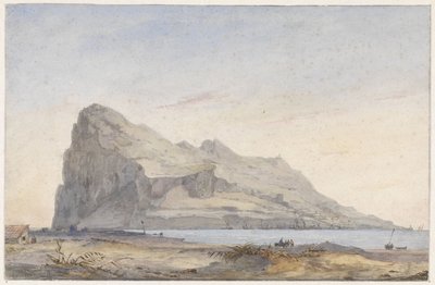 Felsen von Gibraltar von Willem Anthonie van Deventer