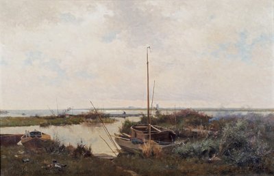 Flusslandschaft, 1882 von Willem Bastiaan Tholen