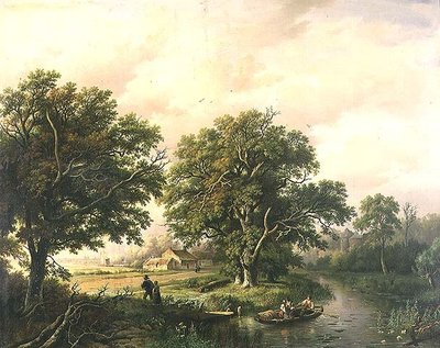 Flusslandschaft von Willem Bodeman