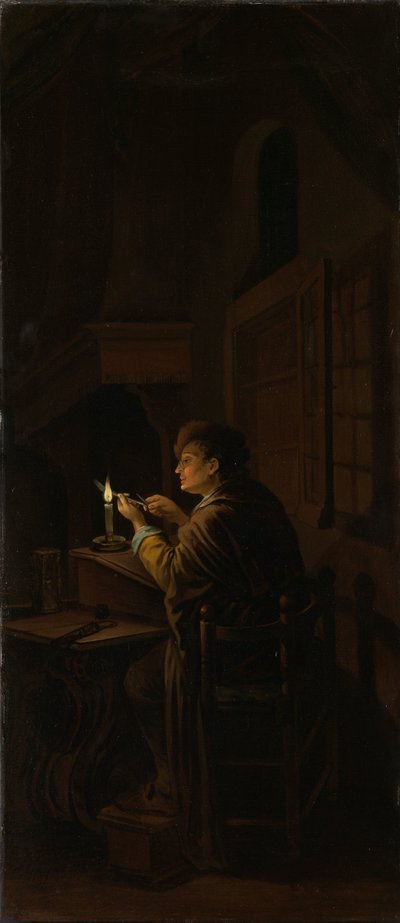 Triptychon: Allegorie der Kunstschulung von Willem Joseph Laquy