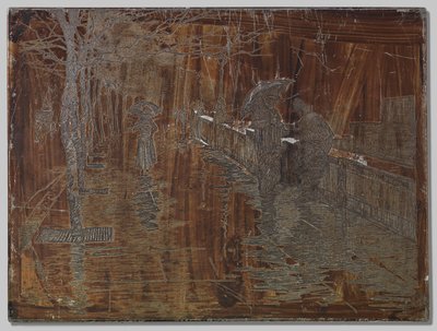 Ansicht von Victoria Embankment in London von Willem Arnoldus Witsen