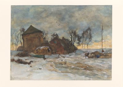 Winterlandschaft von Willem de Zwart