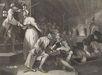 Die Diebeshöhle von William (after) Hogarth
