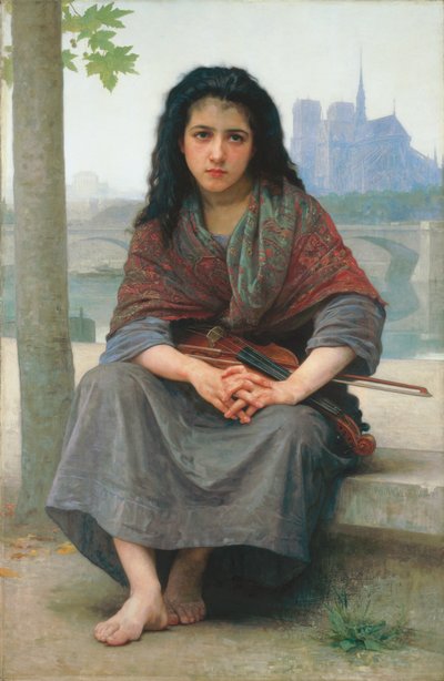 Die Heimatlose, 1890 von William Adolphe Bouguereau