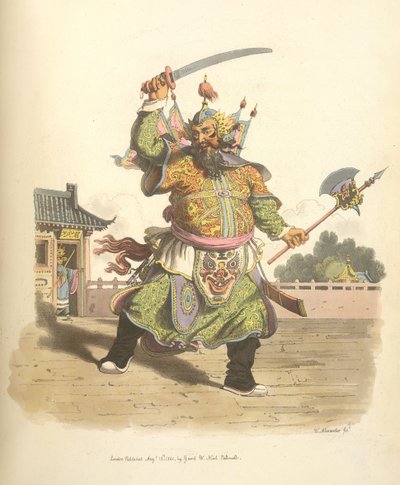 Ein chinesischer Komödiant von William Alexander