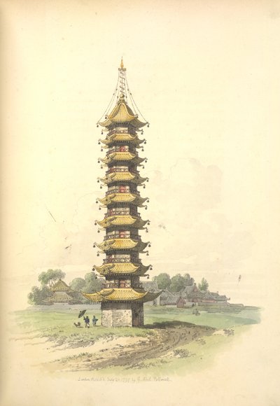 Eine Pagode von William Alexander
