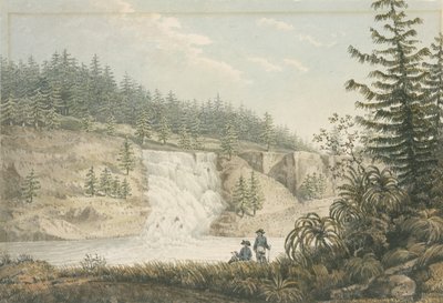Wasserfall, Desolation Sound von William Alexander