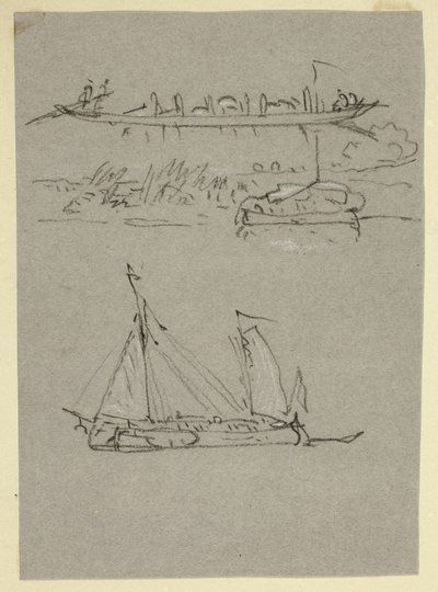 Flussszenen von William Alfred Delamotte