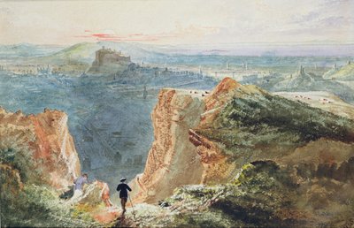 Salisbury Crags, Edinburgh von William Bell Scott
