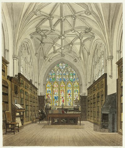 Bibliothek des Winchester College von William Bennett