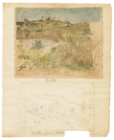 Vier Pfade, Clarendon Mountains, Jamaika von William Berryman